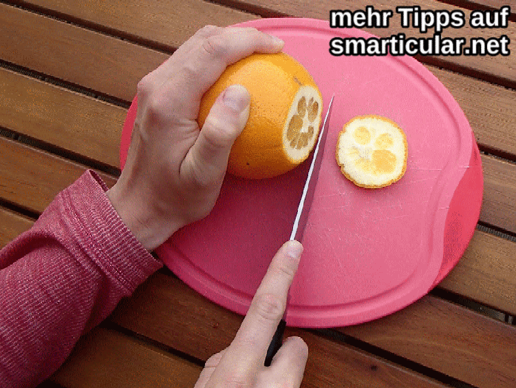 so schälst du Orangen schnell und sauber