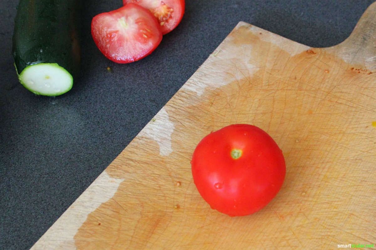 Tomaten effizient schneiden