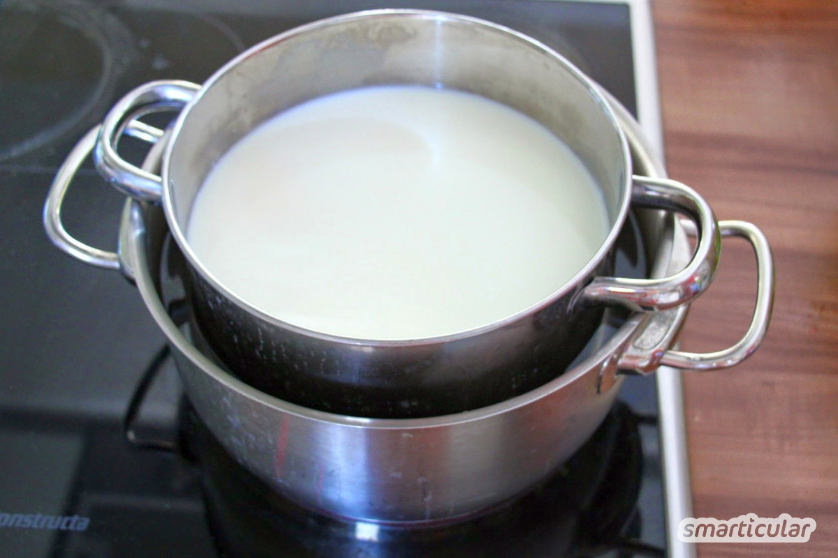 Naturjoghurt ist lecker und gesund. Ihn selber herzustellen ist erstaunlich einfach. Wir zeigen Schritt für Schritt wie du biologischen Joghurt herstellst