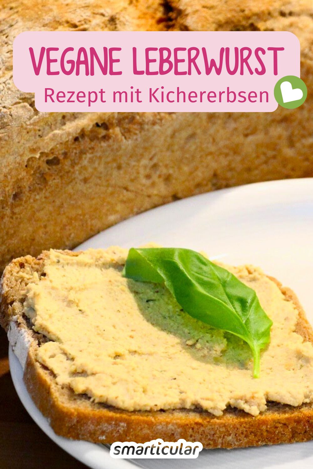 Um vegane Leberwurst selber zu machen, brauchst du nur ein paar Gew&uuml;rze und zwei einfach erh&auml;ltliche Zutaten: Kichererbsen und R&auml;uchertofu.