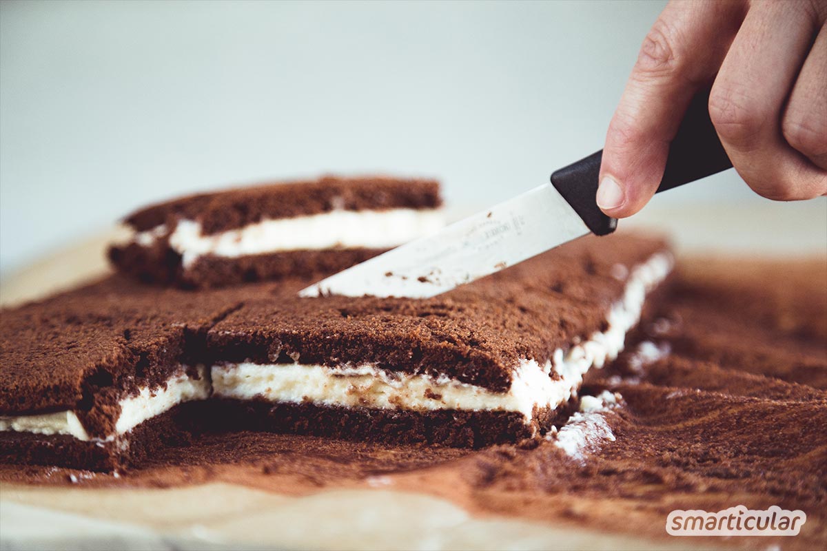 Die Milchschnitte ist bei Jung und Alt beliebt. Doch noch besser als das Original ist diese leckere selbst gemachte Variante: Sie kommt ohne Müll und unerwünschte Zusatzstoffe aus.