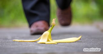 Jährlich verzehren wir im Schnitt mehr als 10 kg Bananen! Die Schalen gehören aber nicht auf den Müll: sie können sehr sinnvoll weiter verwendet werden.