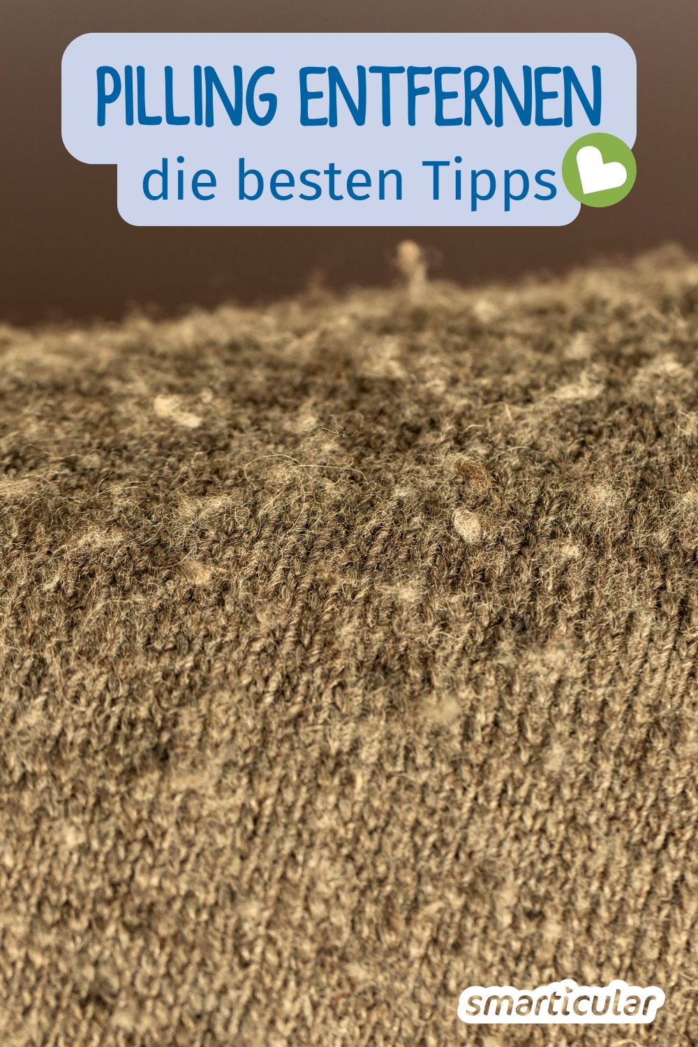 Unschöne Flusen auf Pullovern und Shirts loswerden - mit diesen Tipps kannst du Pilling entfernen, ohne die Kleidung zu beschädigen.