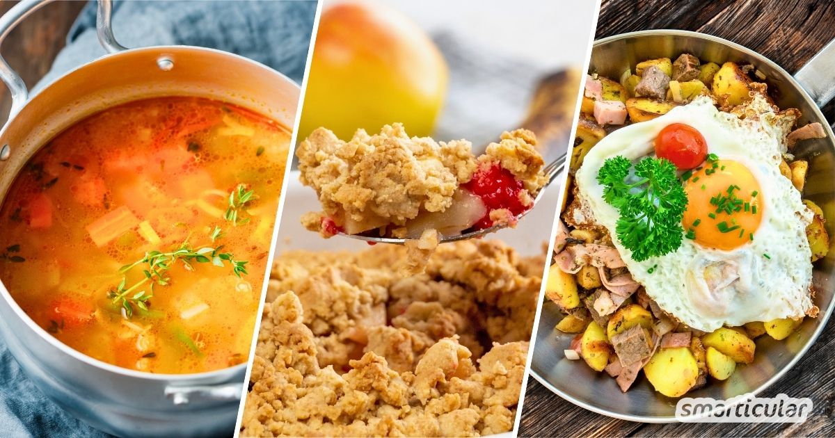 Wenn Essensreste anfallen, steht mal wieder die Zubereitung eines Restessens an. Mit diesen internationen Rezepten mit Resten wirds lecker!