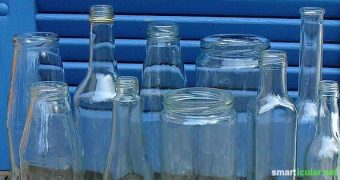 Möchtest du Gurkengläser, Saftflaschen oder andere Glascontainer wiederverwenden, störst dich aber an den Etiketten? Mit diesem Trick löst du sie alle!