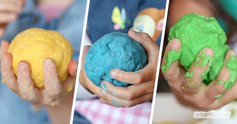 Suchst du noch nach einem spannenden Projekt für deine Kinder? Wie wäre es mit selbstgemachter Knete? Vollkommen natürlich, essbar und Spaß ist garantiert!
