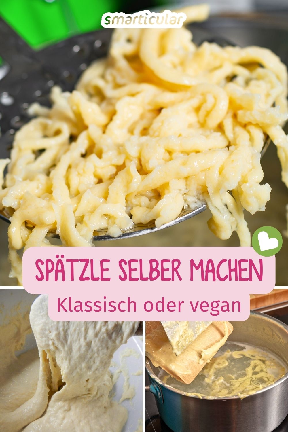 Spätzle selber machen ist einfacher als gedacht! Entdecke unser schnelles Spätzle-Rezept mit Gelinggarantie. Direkt vom Brett in den Topf!