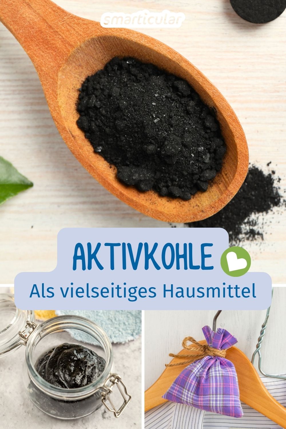 Aktivkohle ist ein nachhaltiges Multitalent für Gesundheit, Körperpflege und Haushalt. Erfahre alles über Wirkung und sichere Anwendung.