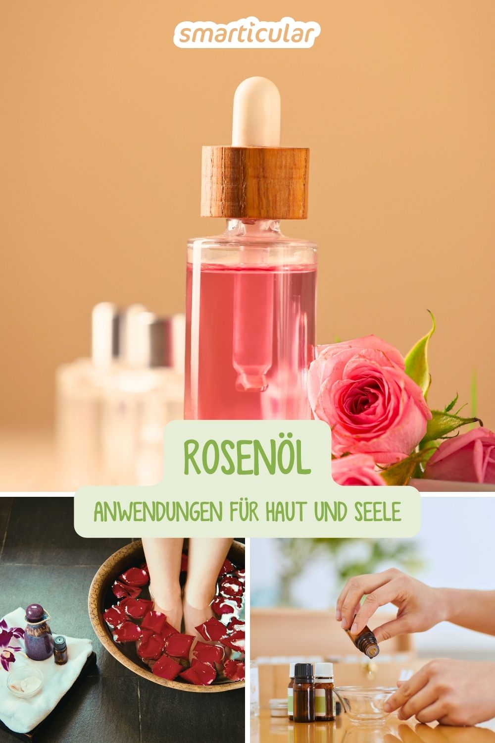 Rosenöl ist das Juwel der Naturheilkunde. Erfahre alles über die Wirkung, die richtige Anwendung in der Hautpflege und wie du Rosenöl einfach selber machst.