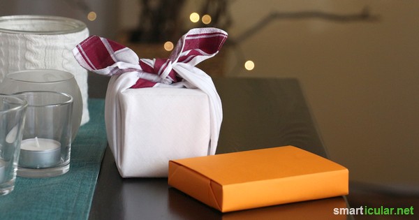 Um Geschenke schön zu verpacken, musst du kein Künstler sein, teures Papier oder endlos Klebeband verwenden. Hier sind 6 einfache und schöne Alternativen