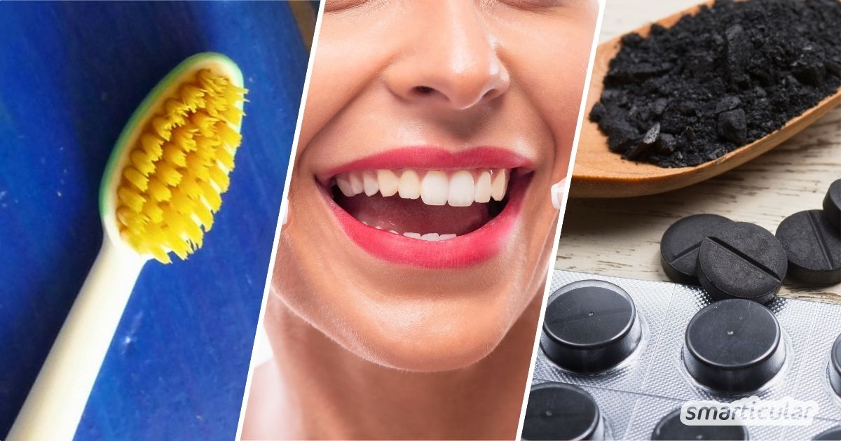 Auch wenn sie keine professionelle Zahnreinigung ersetzen, gibt es einige Hausmittel, mit denen sich Zahnverfärbungen entfernen lassen.