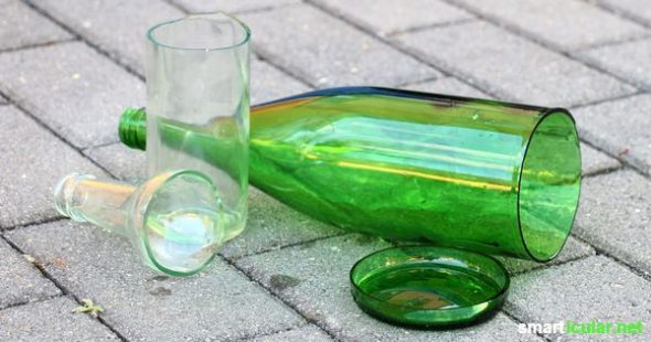 Upcycling: Aus alten Flaschen und Gläsern schöne und nützliche Dinge einfach selbst herstellen. Ideal auch als Geschenk!