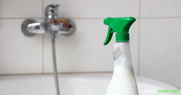 Aus drei Zutaten lässt sich ein effektiver und preiswerter Reiniger für die Dusche herstellen. Wirksam, einfach und nachhaltig gegen Kalk und Schmutz!