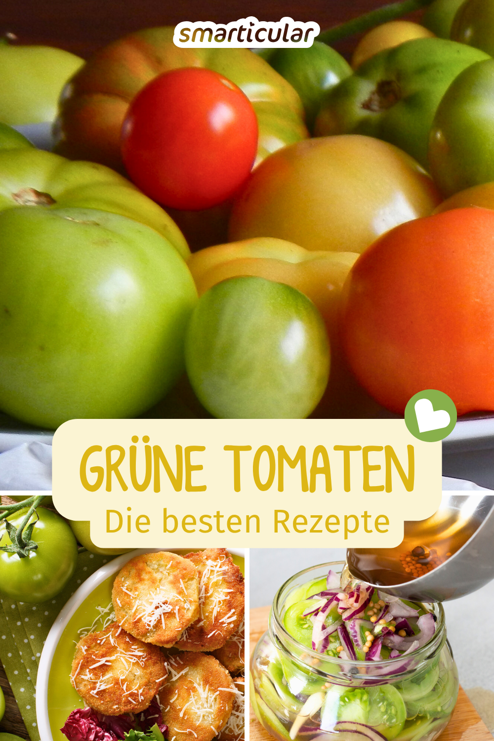 Grüne Tomaten musst du nicht wegwerfen! Mit diesen leckeren Rezepte verwandelst du sie in ganz besondere Geschmackserlebnisse.