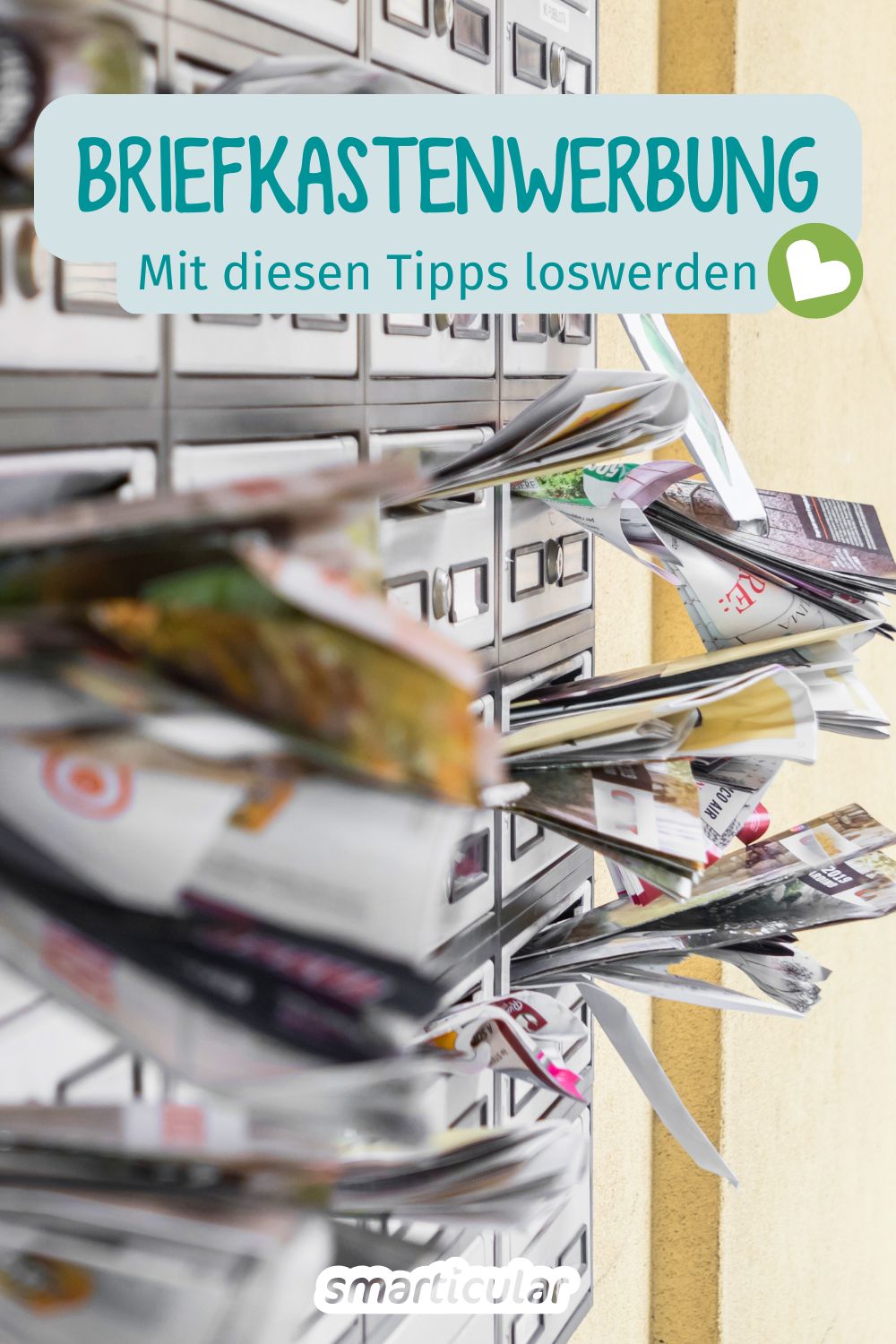 Mit einem "Bitte keine Werbung"-Aufkleber" auf dem Briefkasten rettest du viele Bäume - wichtige Tipps und eine kostenlose Druckvorlage.