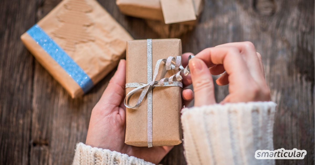 Weihnachtsgeschenke selber machen statt kaufen! Mit diesen originellen Ideen verschenkst du tolle Unikate anstelle einfallsloser Massenware.