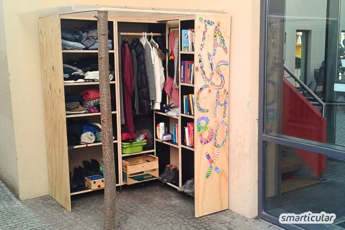 Diese Schritt-für-Schritt-Anleitung führt dich von der Idee bis zum dauerhaften Betrieb einer “Givebox” zum kostenlosen Tauschen und Teilen.