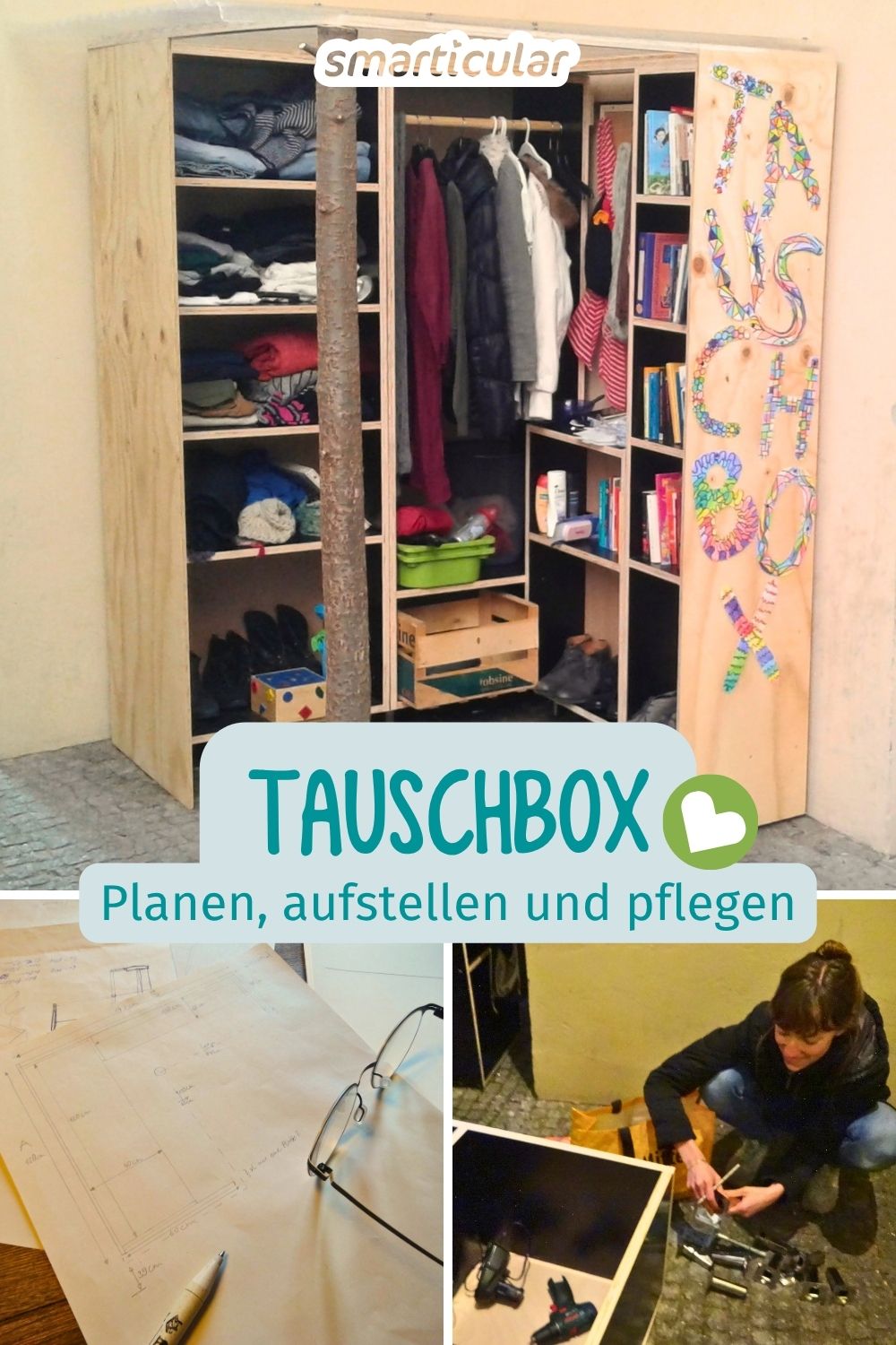Diese Schritt-für-Schritt-Anleitung führt dich von der Idee bis zum dauerhaften Betrieb einer “Givebox” zum kostenlosen Tauschen und Teilen.
