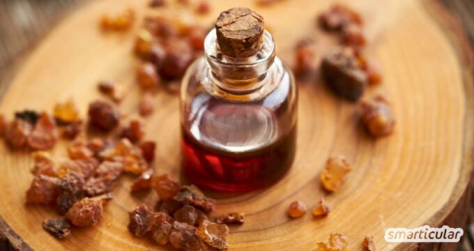 Myrrhe in der Hausapotheke: Erfahre alles über die Anwendung und Wirkung von Harz und ätherischem Öl – von der Tinktur bis zum Räuchern.