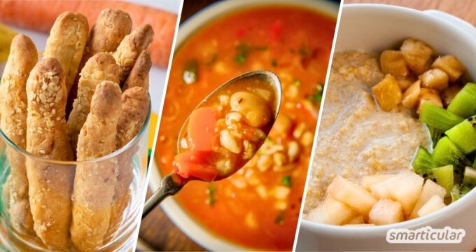 Mit unseren Rezepten und Tipps wird es dir leicht fallen, Dinkel in allen seinen Variationen zu verarbeiten - lecker und gesund.