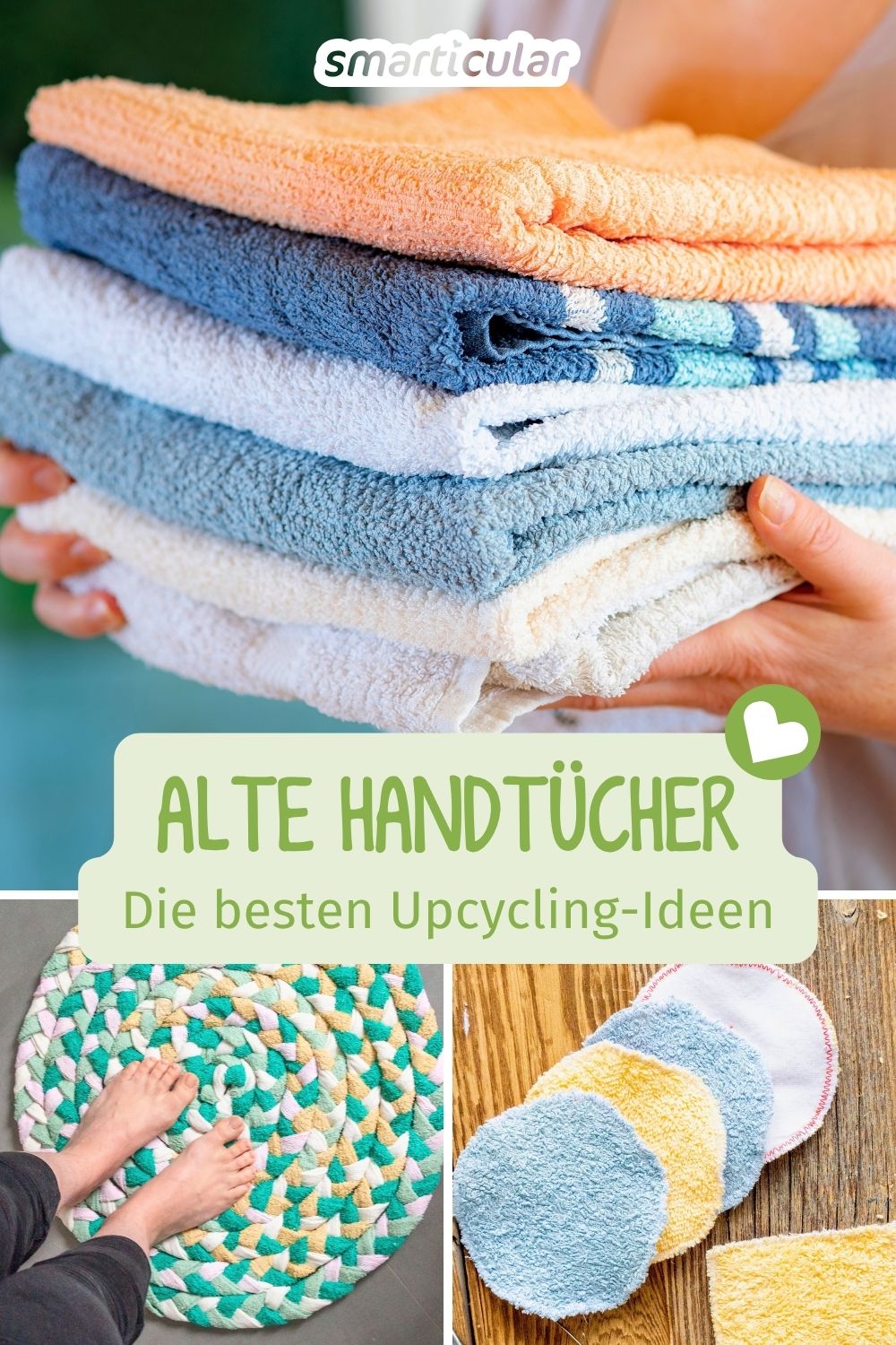 Zu schade für den Müll! Alte Handtücher verwerten ist ganz einfach. Entdecke hier die besten Upcycling-Ideen für deinen Alltag.
