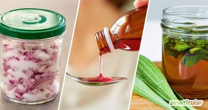 Hustenmittel aus der Apotheke kannst du dir sparen. Denn mit diesen Rezepten lässt sich kinderleicht ein lindernder Hustensaft selber machen.