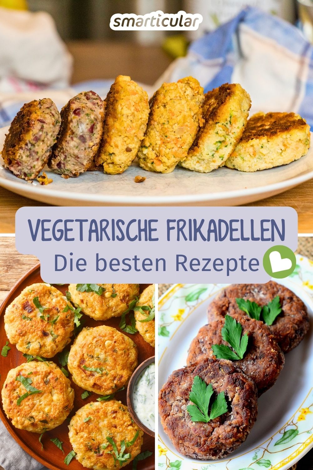 Weils nicht immer Fleisch sein muss: Die besten Rezepte für vegetarische Frikadellen, die mindestens genauso lecker sind wie das Original!