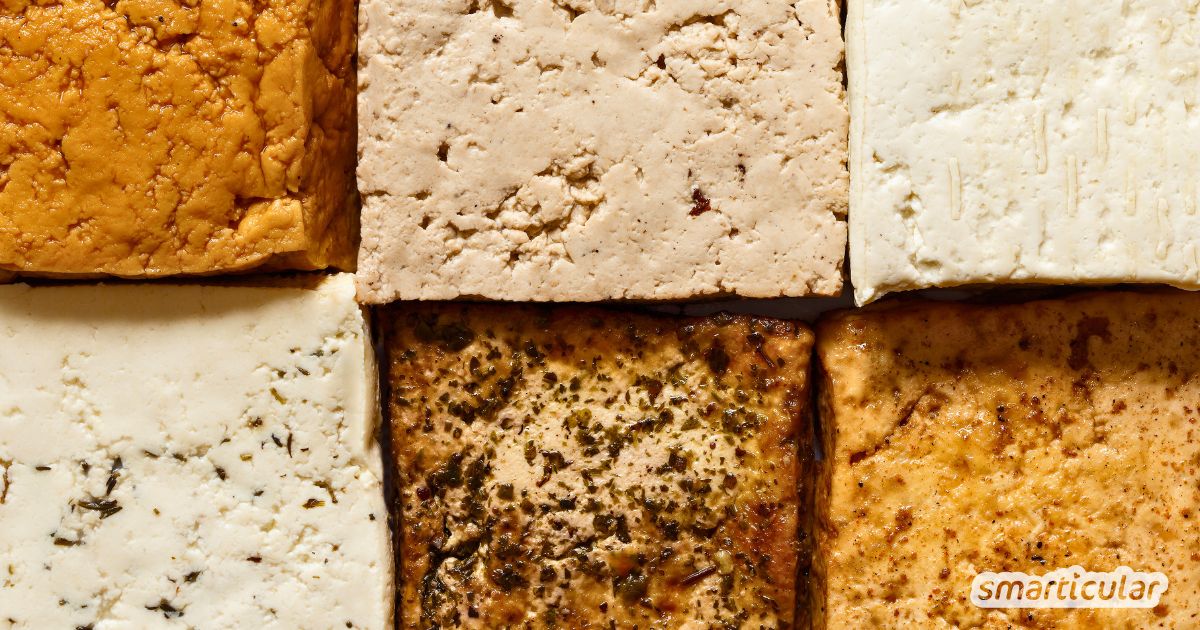 Tofu ist langweilig? Von wegen! Hier erfährst du, welche Tofu-Sorten es gibt, und wie du sie vielseitig auch in der schnellen Küche verwenden kannst.
