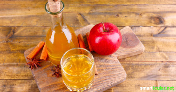 Apfelessig kann viel mehr als nur Salate zu würzen - das vielseitige Hausmittel hilft als Gesundheits-Drink bei Entzündungen, Verdauungsbeschwerden und sogar beim Abnehmen!