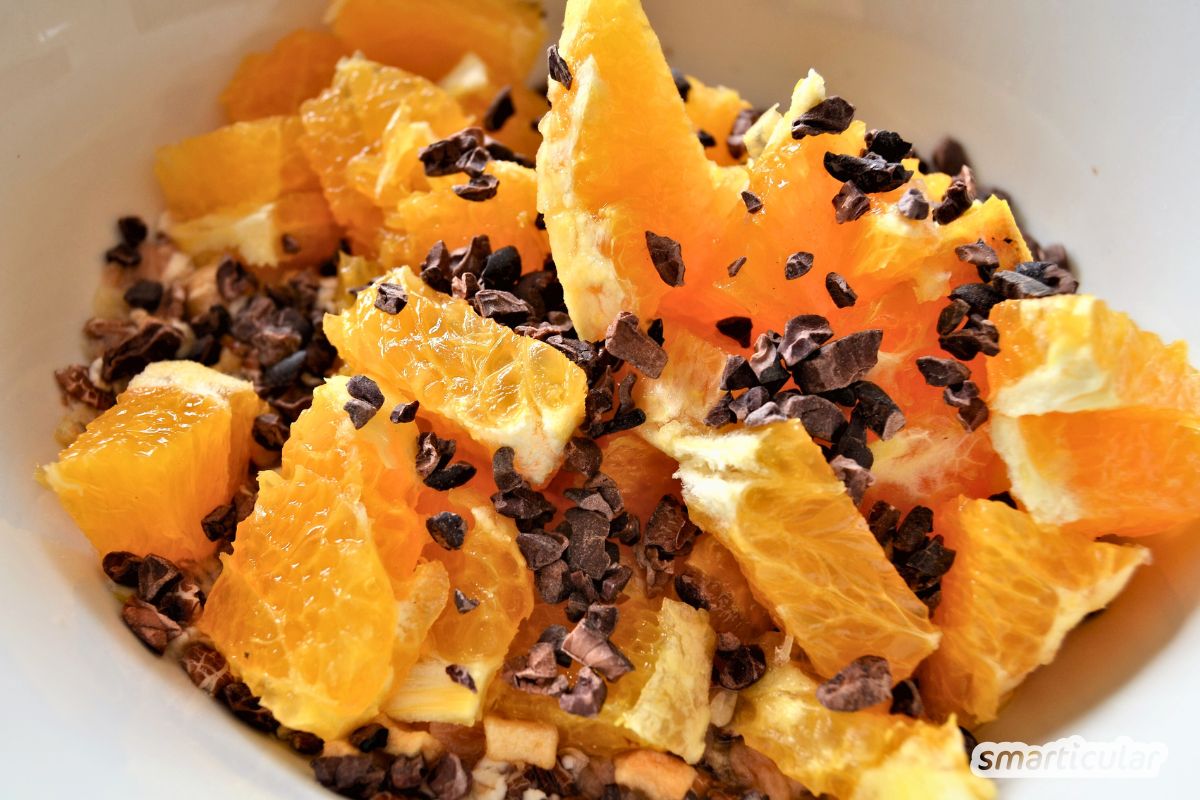 Warum ist Rohkakao gesund? Erfahre alles Wichtige zu Inhaltsstoffen und Wirkung und wie du das leckere Superfood im Alltag genießen kannst.