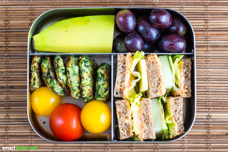 Kinderprodukte sind zu teuer und ungesund? Gib deinem Kind lieber eine Lunchbox mit gesunden Zutaten mit in die Schule oder in die Kita.