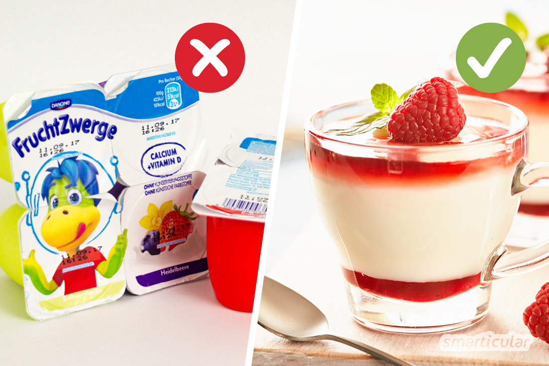 Stärkt Actimel wirklich die Abwehrkräfte, können Bonbons gesund sein und macht Vitalis wirklich vital? Besser als die vermeintlich gesunden Produkte sind diese Alternativen!