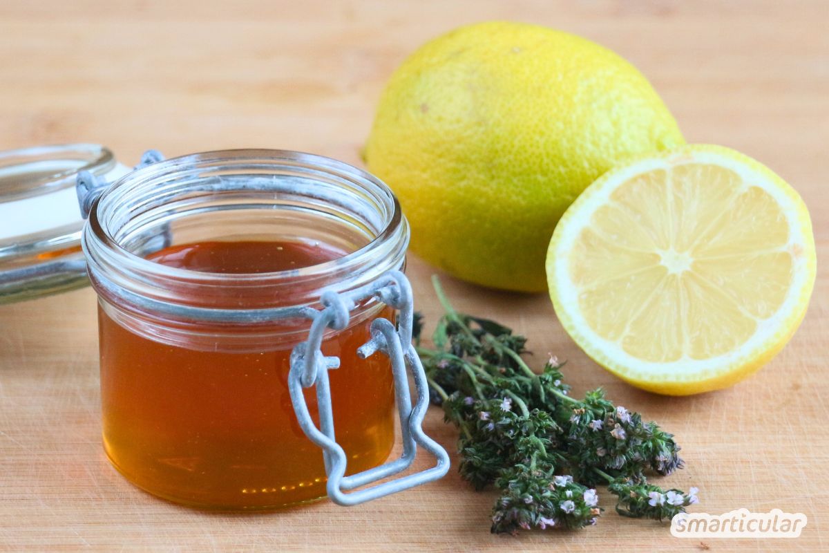 Rezept f&uuml;r Thymian-Hustensaft