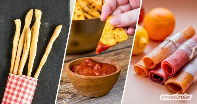 Warum sind vegane Snacks so teuer? Mit diesen Rezepten kannst du herzhaftes und süßes Fingerfood ohne tierische Inhaltsstoffe selber machen.