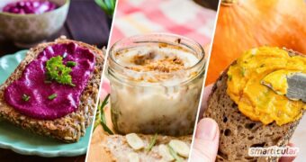 Es muss nicht immer Käsebrot sein. Diese herbstlichen Brotaufstriche bringen Abwechslung auf deine Schnitte - mit typischem Herbstgemüse.