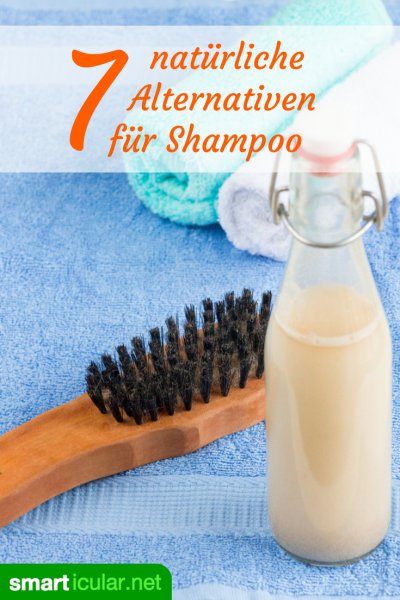 Konventionelle Shampoos sind teuer und enthalten Chemikalien, die gesundes Haar nicht braucht. Mit diesen Alternativen pflegst du dein Haar schön und gesund - ganz ohne Nebenwirkungen.