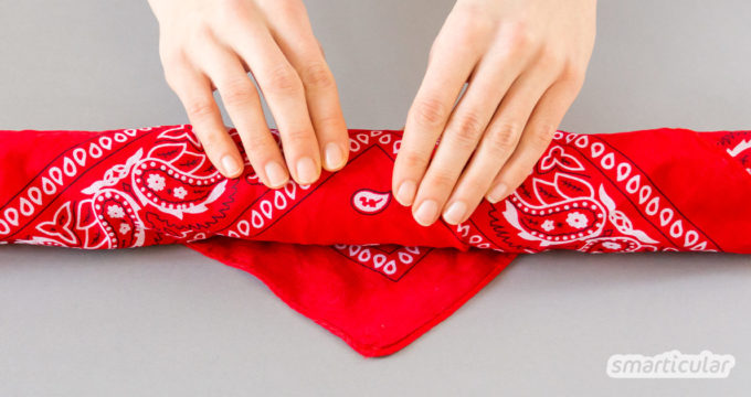 Schenken ohne Verpackungsmüll - das geht mit Furoshiki! Die japanische Art, Geschenke in Tücher zu verpacken, geht schnell und sieht toll aus.