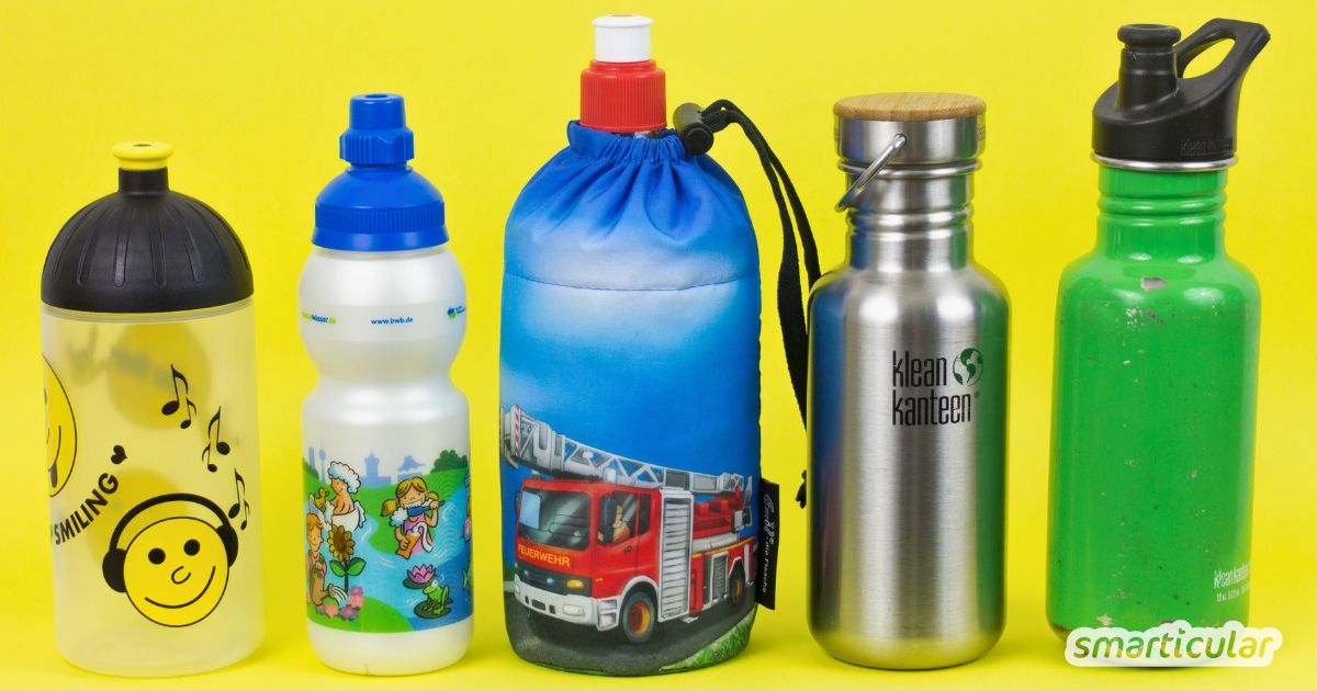 Schadstofffreie Öko-Kindertrinkflaschen im Vergleich