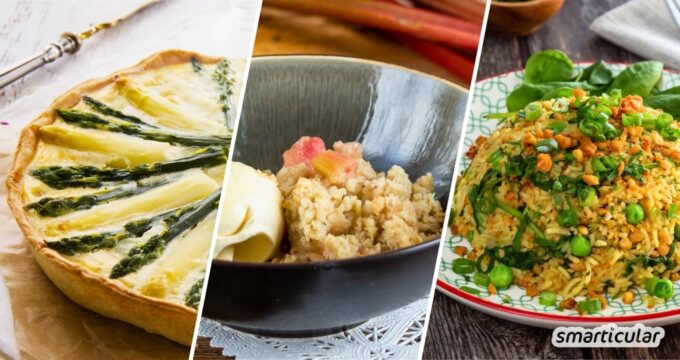 Der Frühling ist endlich da! Bereichere deinen Speiseplan mit saisonalen Rezepten im April, für die regionale Zutaten verwendet werden.