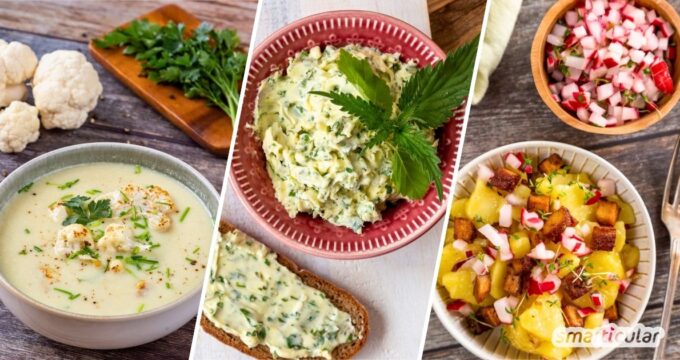 Die Auswahl an Früchten und Gemüse nimmt zusammen mit den Sonnenstunden zu - entsprechend vielseitig sind die saisonalen Rezepte im Mai!