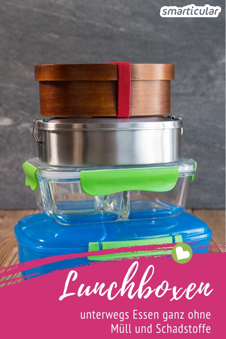 Mit einer wiederverwendbaren Brotbox lässt sich viel Müll einsparen. Hier findest du die besten Lunchboxen aus Edelstahl, Glas, BPA-freiem Plastik und Co. im Vergleich.