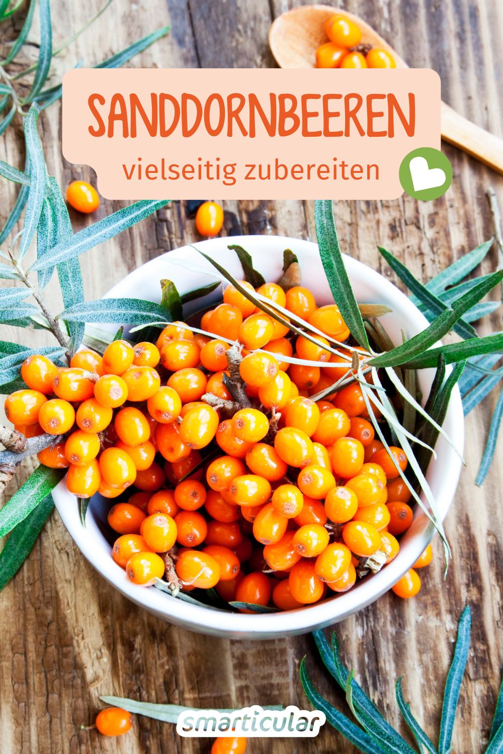 Von süß-sauren Köstlichkeiten bis hin zu außergewöhnlichen, herzhaften Speisen: Das alles kannst du mit der regionalen Vitamin-C-Bombe Sanddorn zubereiten.