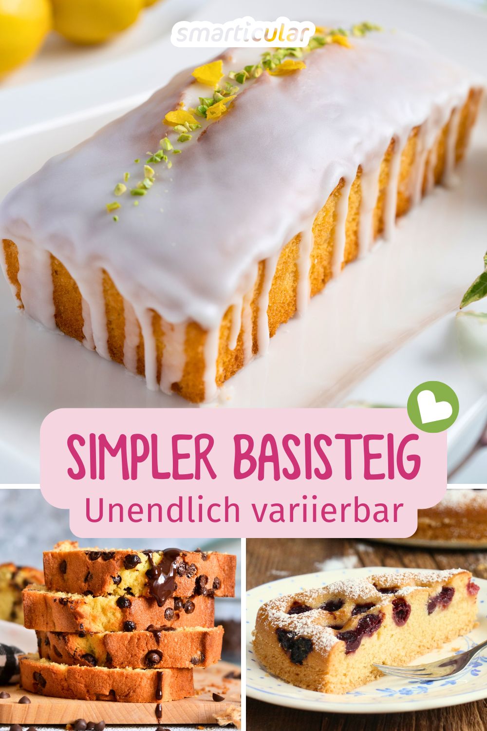 Unerwarteter Besuch oder spontane Backlust? Mit diesen Rezepten backst du einen Kuchen aus Zutaten, die du wahrscheinlich im Schrank hast.