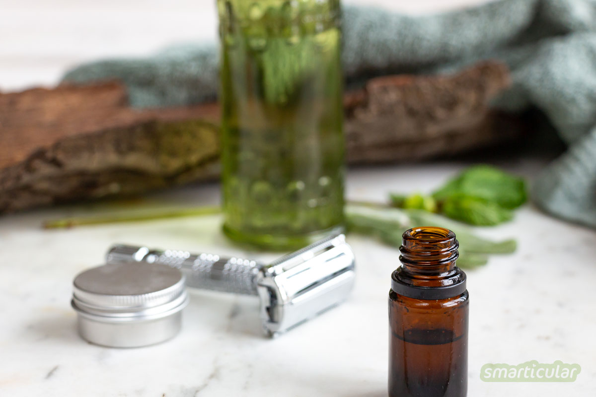 Um Waschmittel, Seife und Massageöl natürlich zu beduften oder ein individuelles Parfum herzustellen, kannst du Duftmischungen aus ätherischen Ölen selbst herstellen.