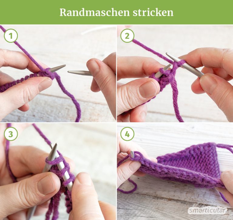 Welche Sind Die Besten Randmaschen Beim Stricken Stricken lernen: Anleitung für die ersten Schritte beim Stricken
