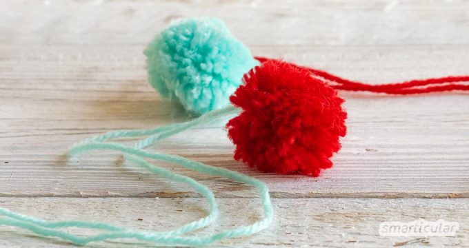 Wollreste zu verarbeiten macht Spaß! In vielen kleinen Projekten, die wenig Zeit kosten, kannst du Wollreste in praktischen und dekorativen Dingen verwerten.