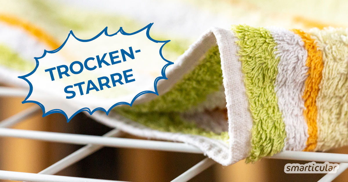 Endlich wieder weiche Wäsche: Mit ein paar Tricks lassen sich harte Handtücher ganz einfach vermeiden. Und das, ohne bedenkliche Weichspüler zu verwenden.