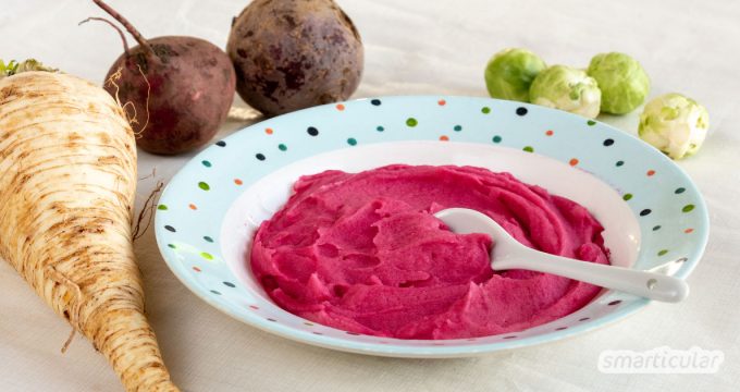 Saisonales Gemüse ist besonders frisch und vitalstoffreich. Deshalb eignet es sich auch bestens für die Zubereitung eines gesunden Babybreis, sogar im Winter - mit diesen Wintergemüsesorten.