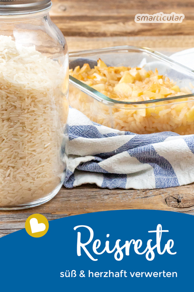 Übrig gebliebener Reis lässt sich vielfältig verwerten - ob als herzhafte Hauptmahlzeit oder als süßes Dessert. Mit diesen Rezepten gelingt die Resteverwertung garantiert!