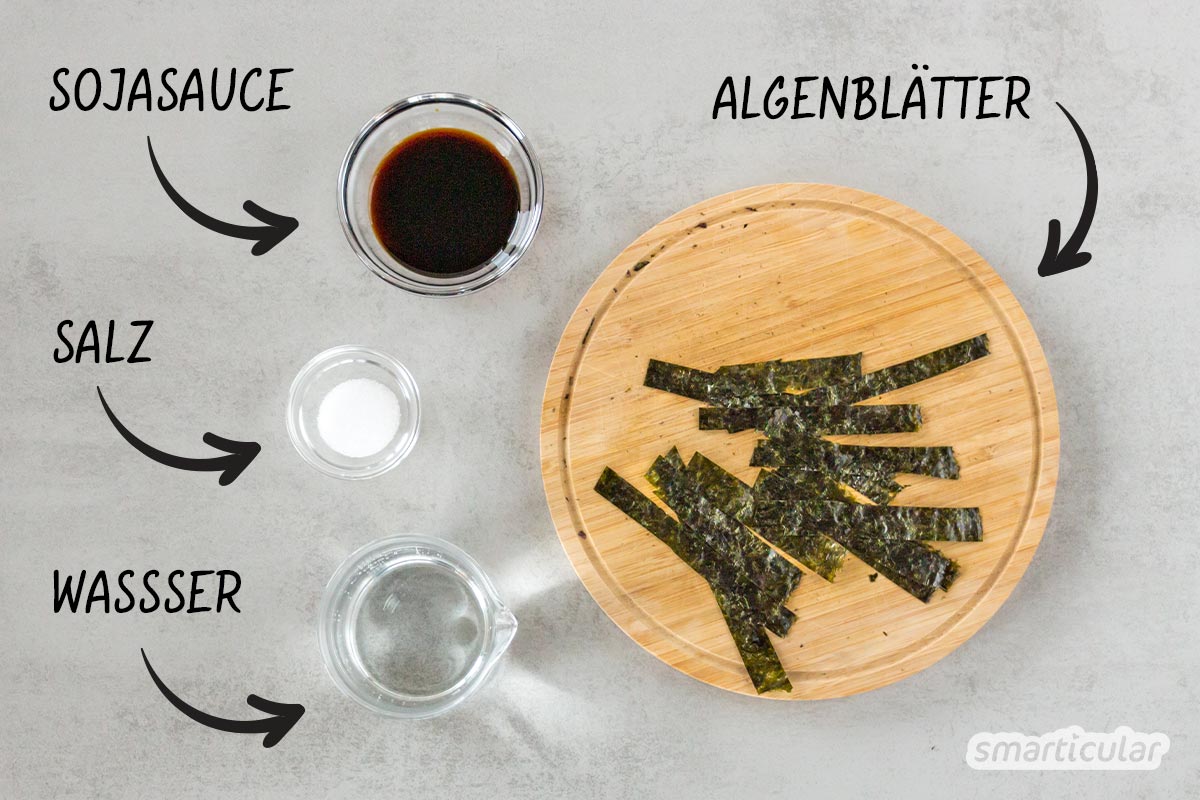 Vegane Fischsauce für asiatische Gerichte einfach selber machen